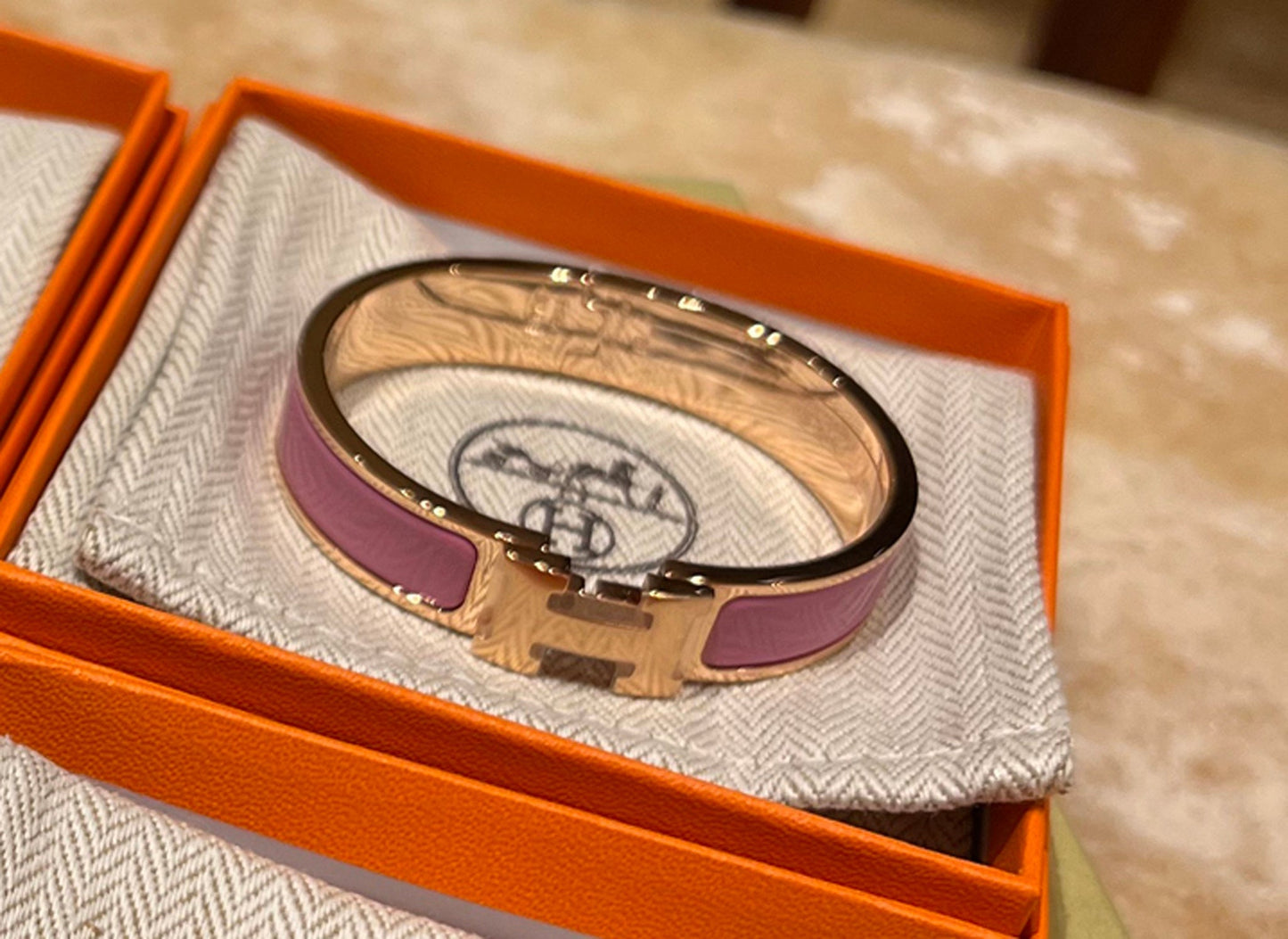 HERMES Clic H Bracelet Metal(Many)