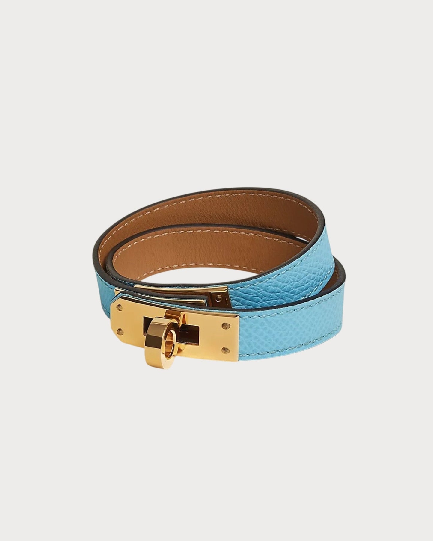 HERMES Kelly Double Tour Bracelet Swift Leather(Many)