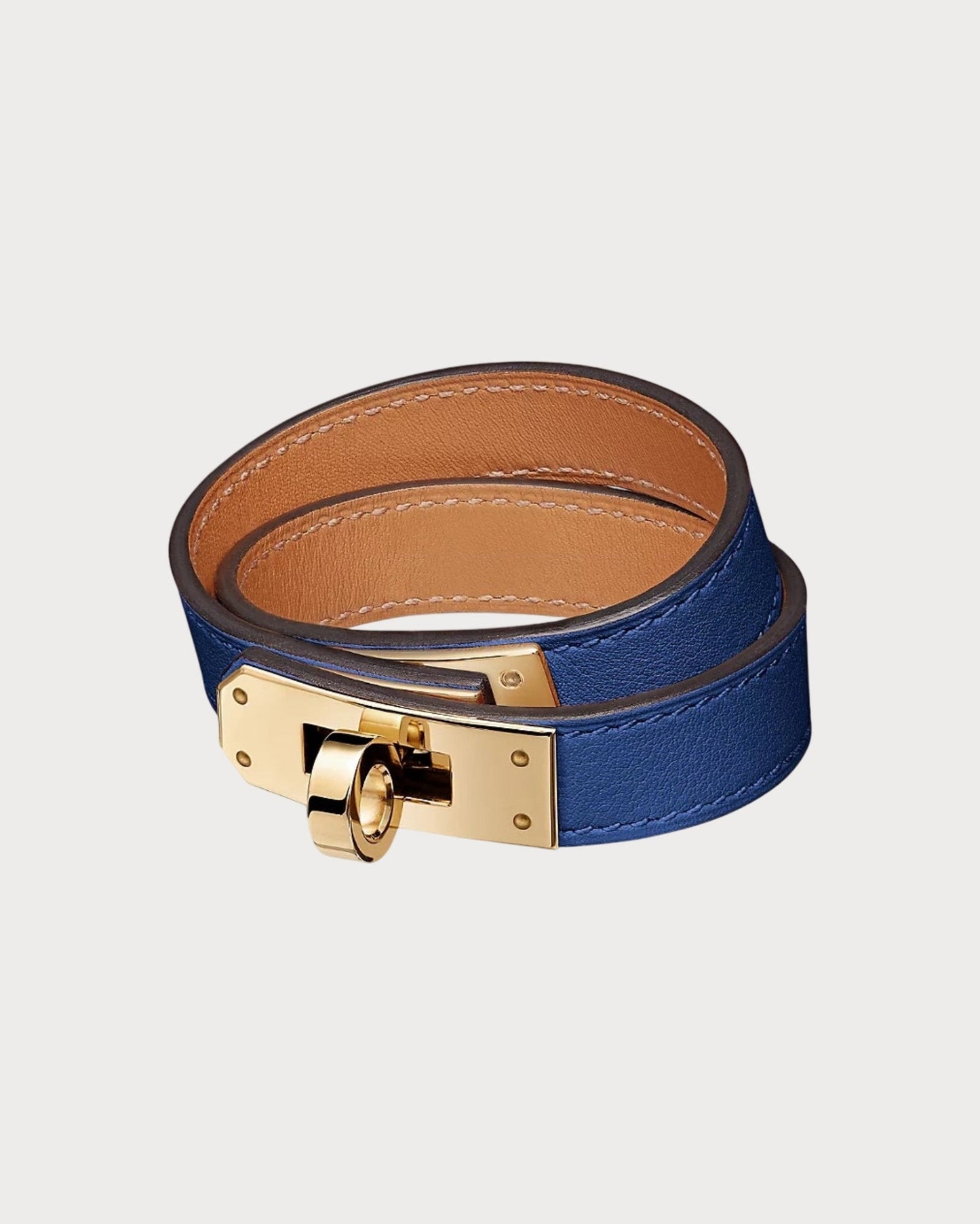 HERMES Kelly Double Tour Bracelet Swift Leather(Many)