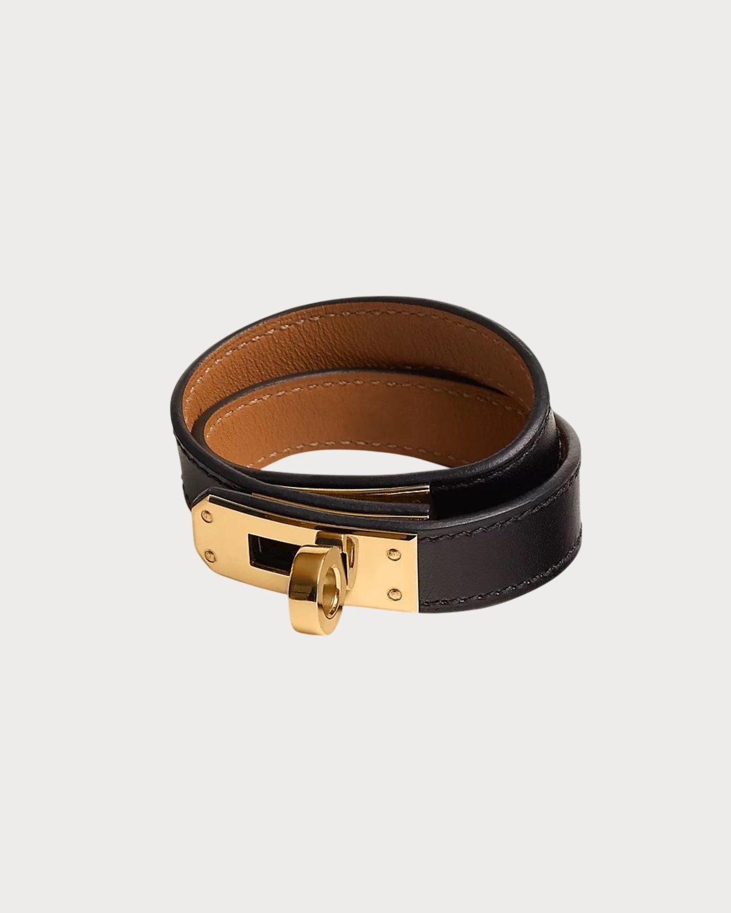 HERMES Kelly Double Tour Bracelet Swift Leather(Many)