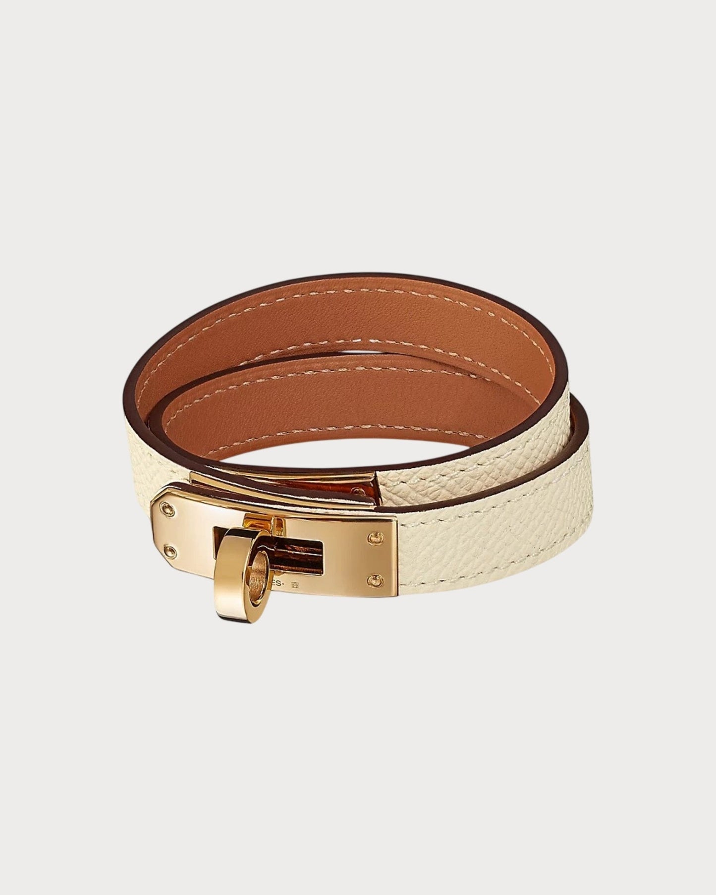 HERMES Kelly Double Tour Bracelet Swift Leather(Many)