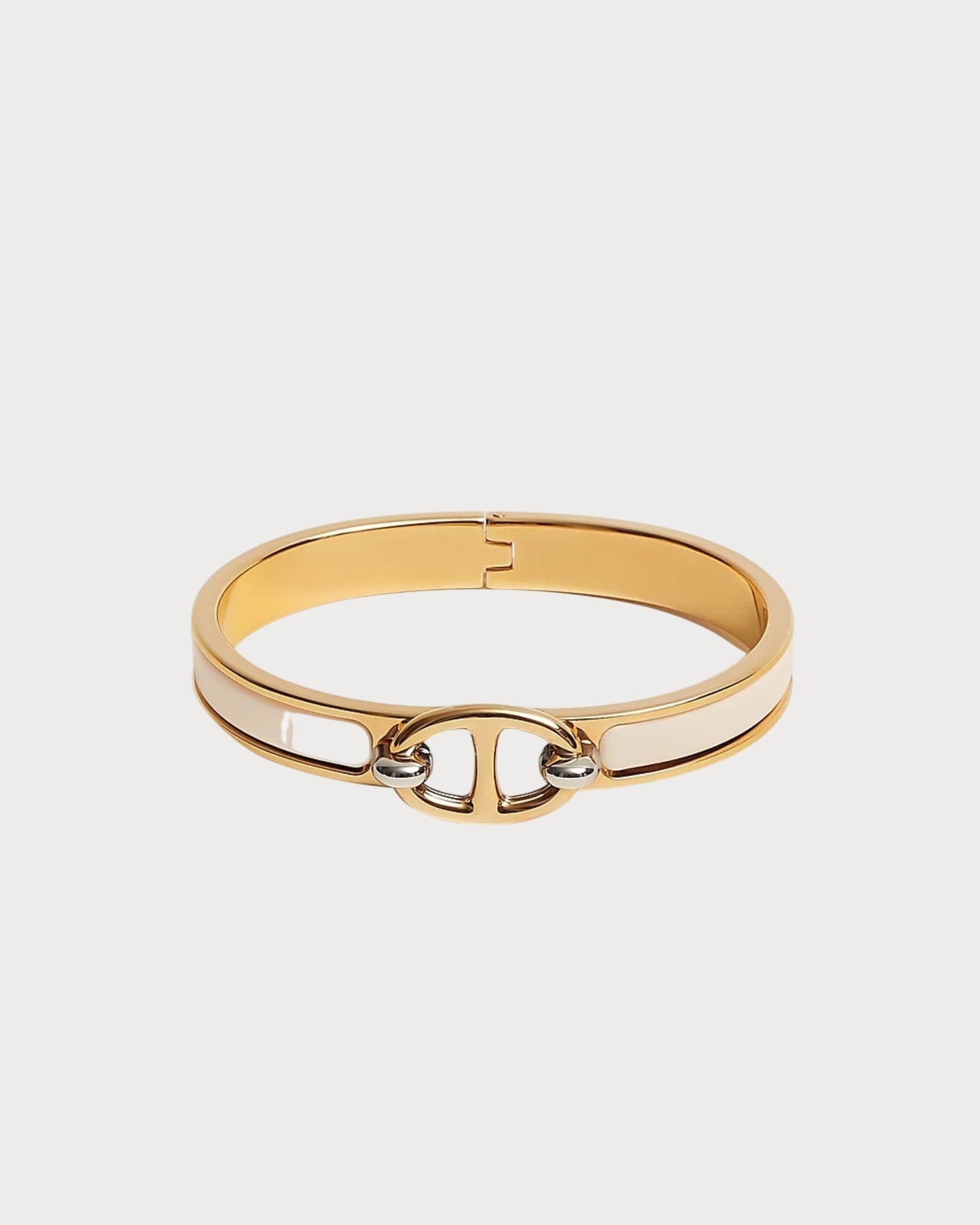 HERMES Clic Chaine d'Ancre Bracelet Metal(Mini/Many)