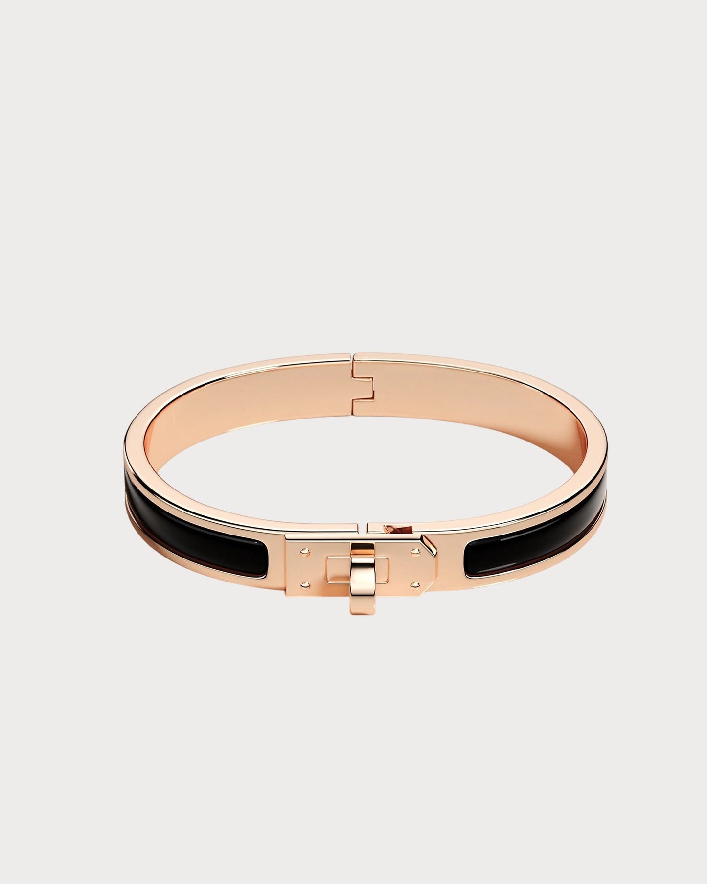 HERMES Clic Kelly Bracelet Metal(Many/Rose Gold)