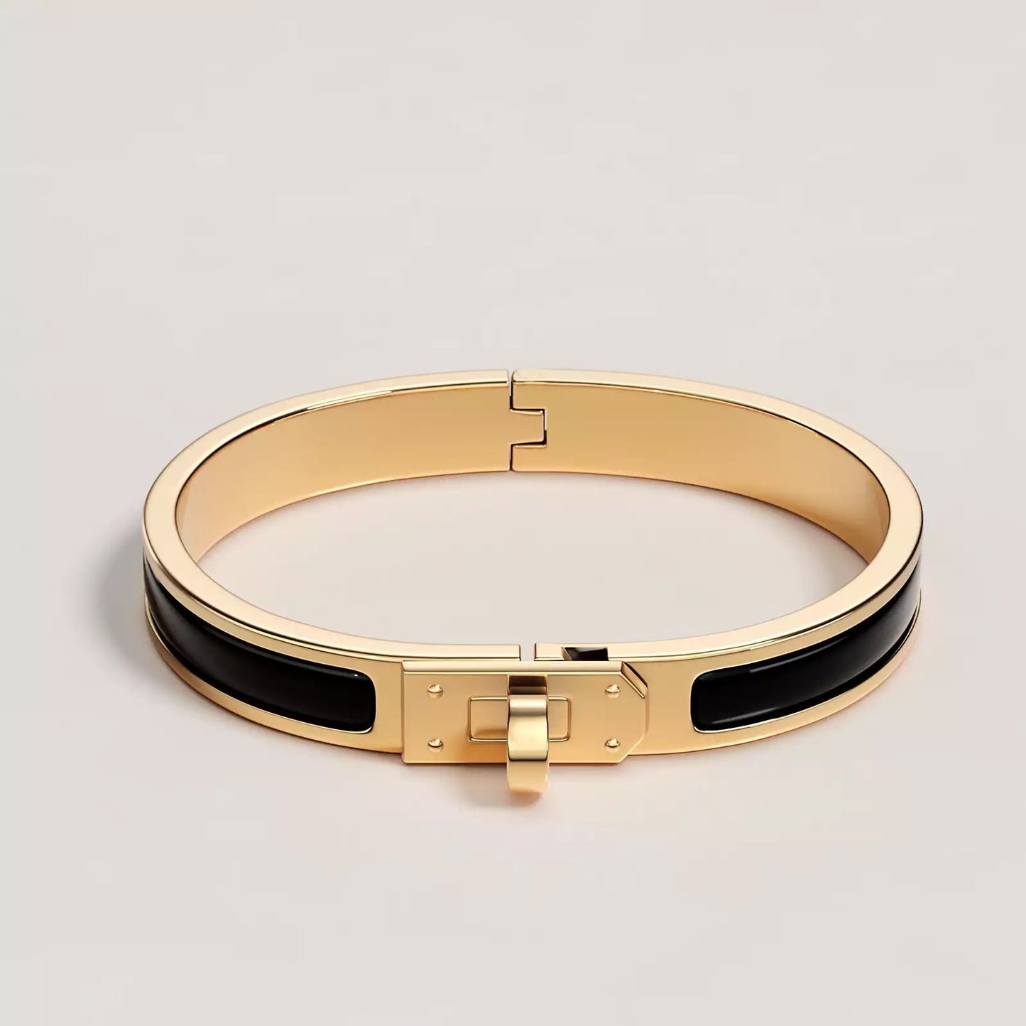 HERMES Clic Kelly Bracelet Metal(Many/Gold)