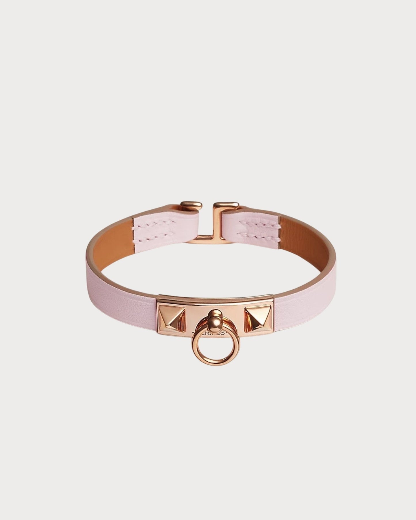 HERMES Rivale Bracelet Swift Leather(Mini/Many/Rose Gold)