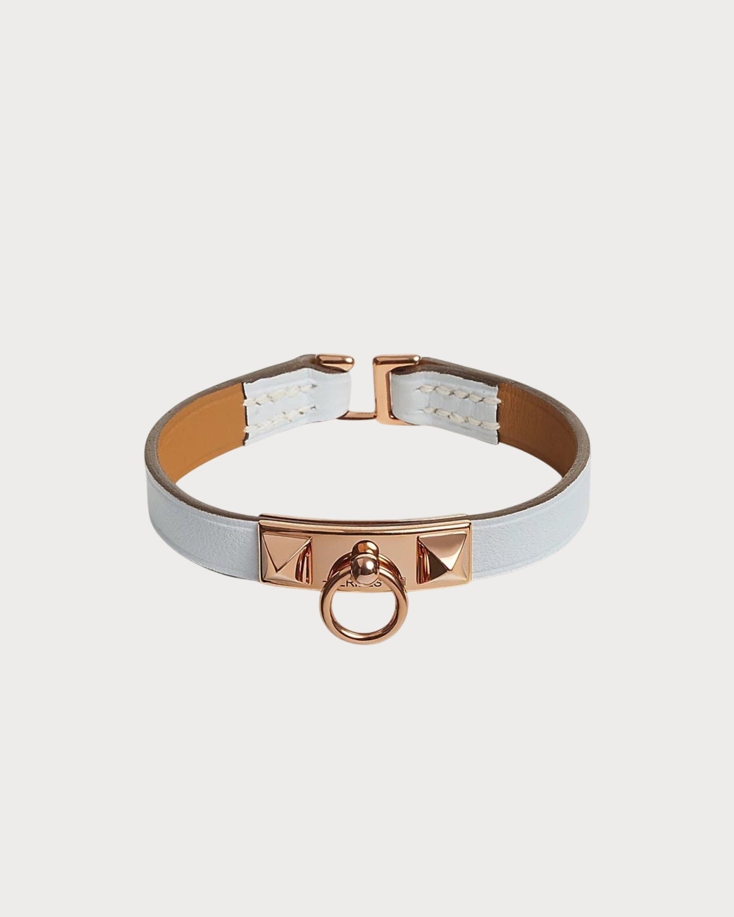 HERMES Rivale Bracelet Swift Leather(Mini/Many/Rose Gold)