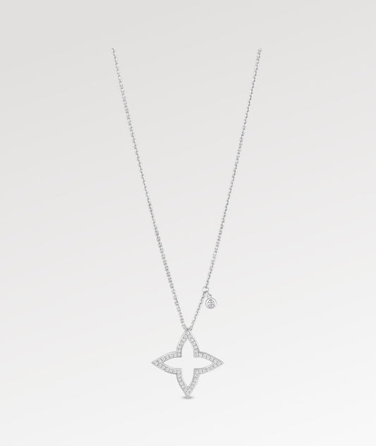 18K Louis Vuitton Blossom Pendant Necklace