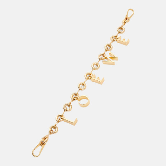 LOEWE Gold Donut Chain Charm(Gold)