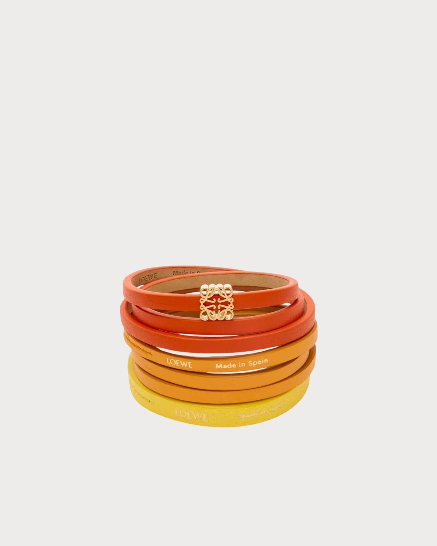 LOEWE Twist Double Bracelet in Calfskin(2 Colors)