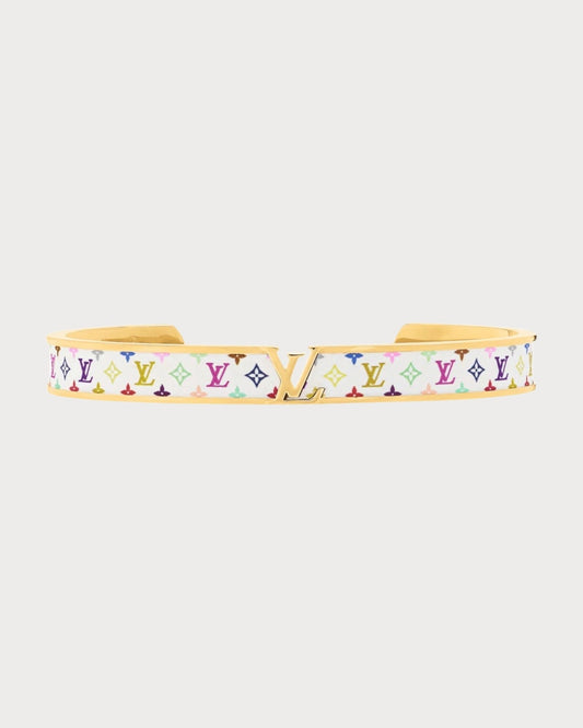 LOUIS VUITTON M1913S LV x TM LV Initials Bracelet Metal(Multicolor)