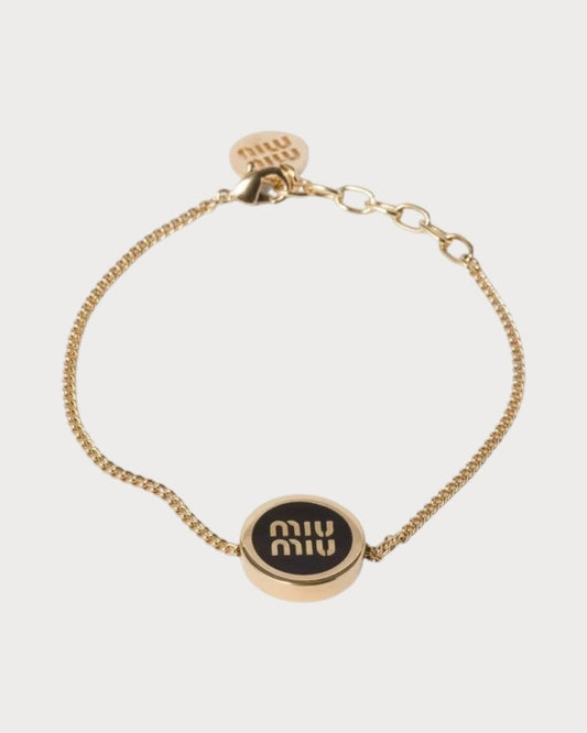 MIU MIU Enameled Metal Bracelet(3 Colors)