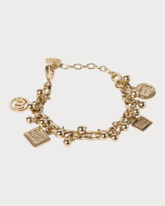 MIU MIU Metal Bracelet(Gold)