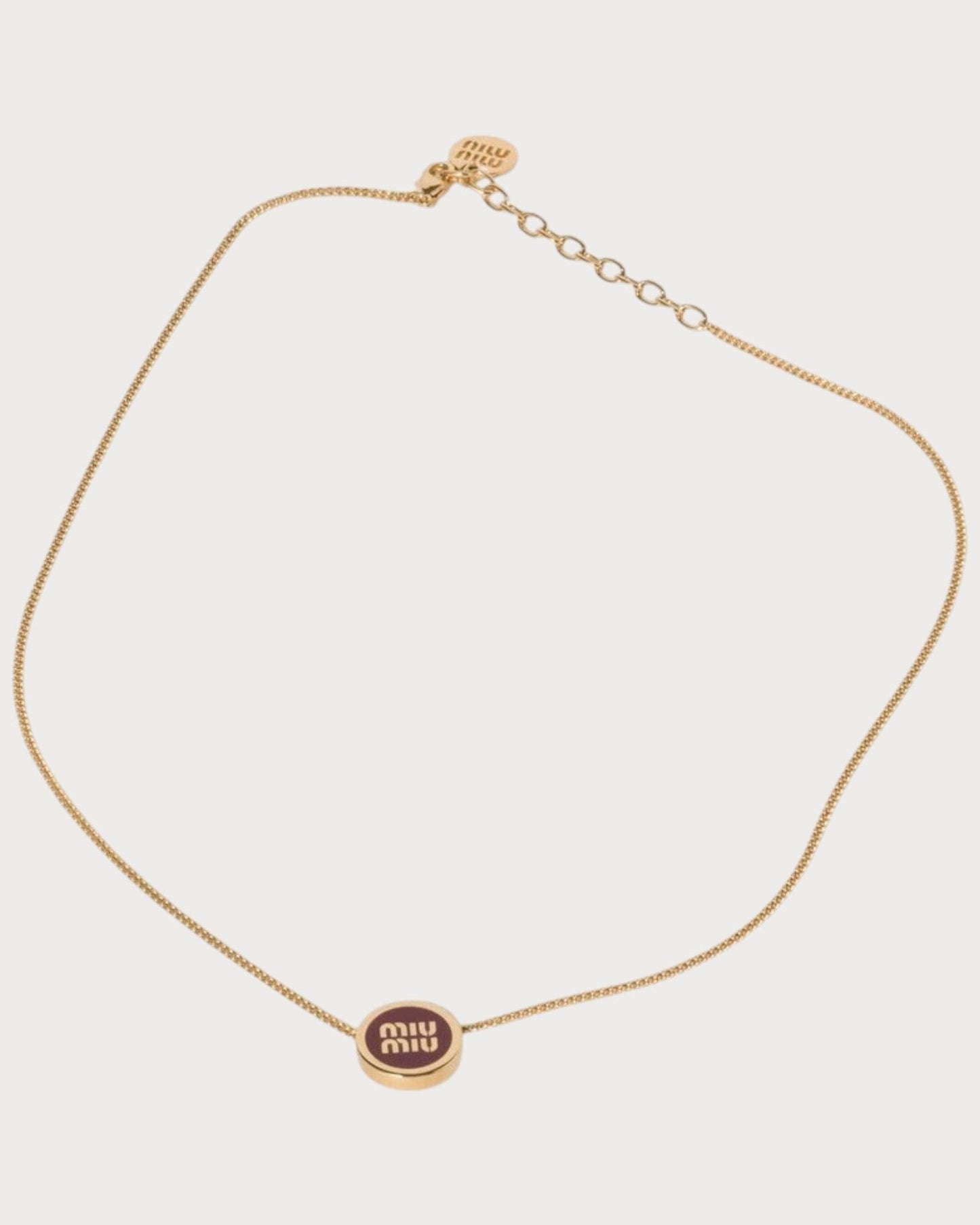 MIU MIU Metal Necklace(4 Colors)