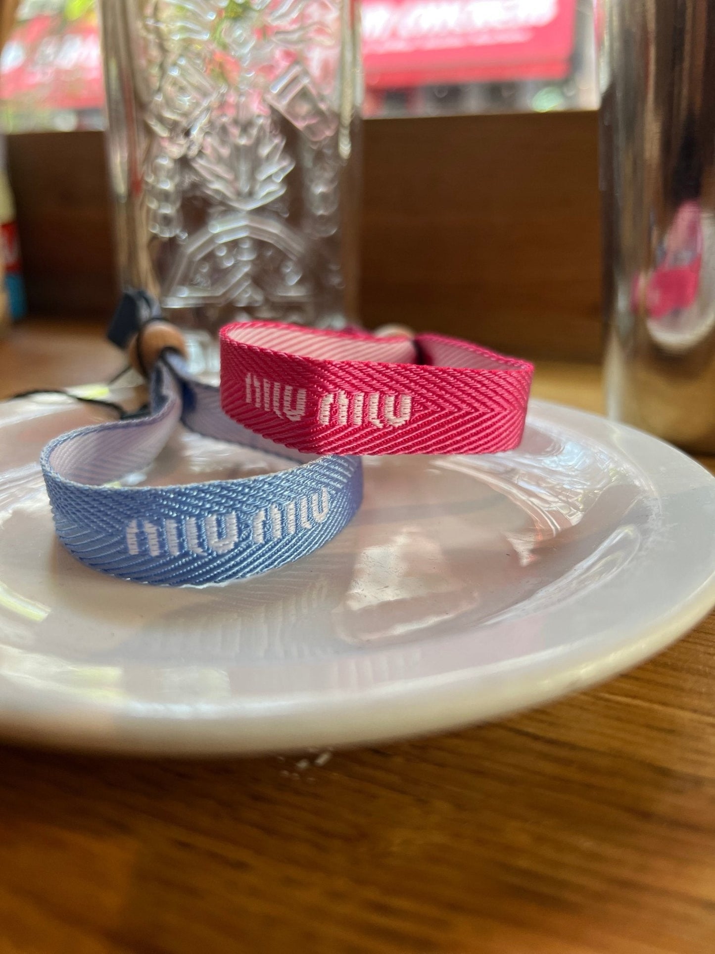 MIU MIU Women's Bracelet Cotton(2 Colors)