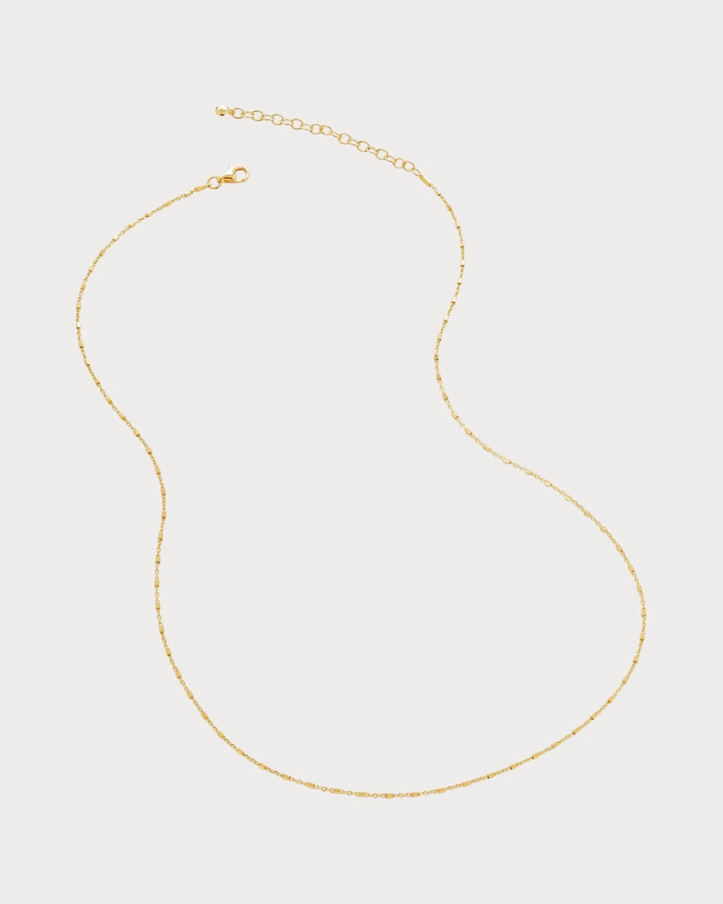 MONICA VINADER 18ct Yellow Gold-Plated Vermeil Sterling-Silver Station Chain Necklace(Gold)