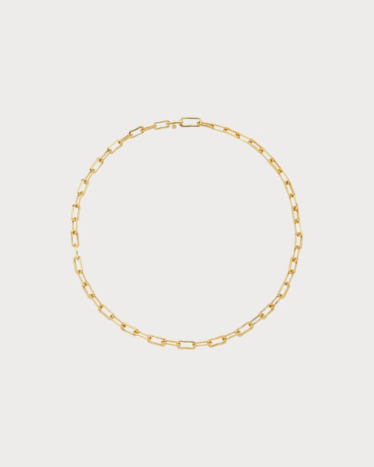 MONICA VINADER Alta 18ct Yellow Gold Vermeil Chain Necklace(Mini/Gold)