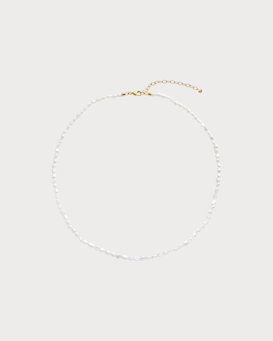 MONICA VINADER Capri Keshi Pearl Gold Vermeil Necklace(Gold)