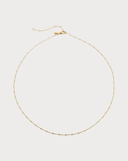 MONICA VINADER Fine Twist 18ct Yellow Gold-Plated Sterling Silver Vermeil Choker Necklace(Gold)