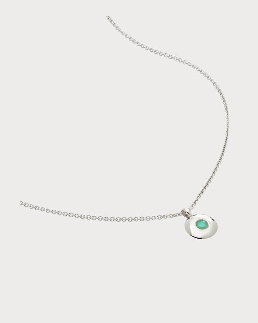 MONICA VINADER May Birthstone Sterling-Silver Necklace(Silver)