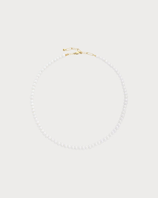 MONICA VINADER Nomade 18ct Yellow Gold Vermeil And Pearl Necklace(Gold)