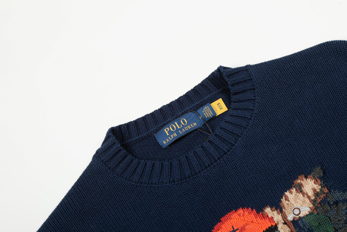 Ralph Lauren Bear Golf Knitted Sweater – Autumn/Winter Collection