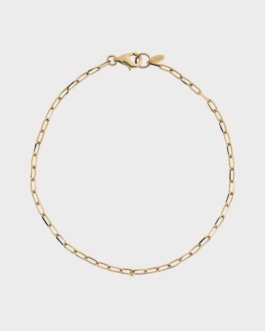 PERSEE Yellow Gold and Diamond Danae Bracelet(Yellow Gold)