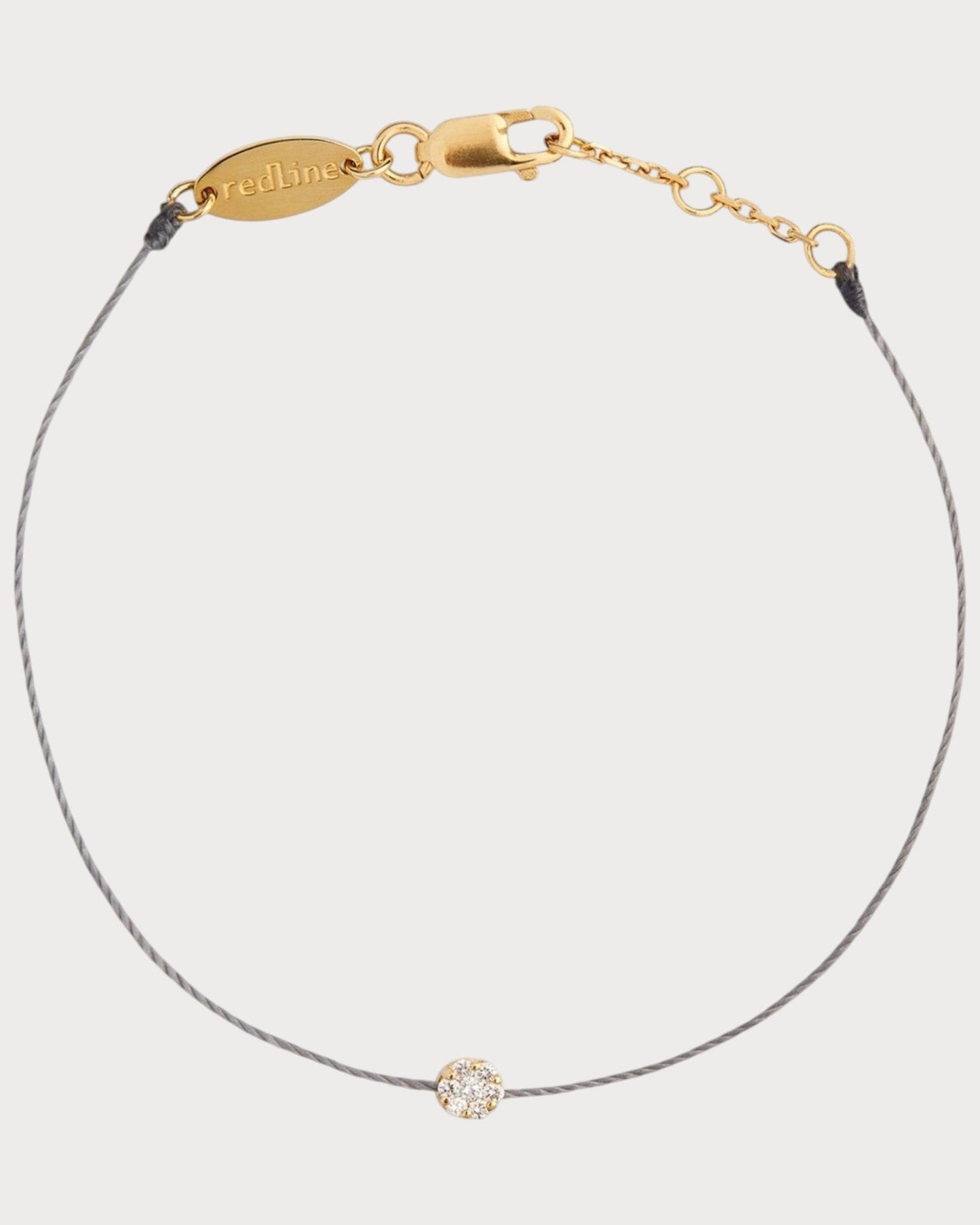 REDLINE Yellow Gold and Diamond Illusion Bracelet(Yellow Gold)