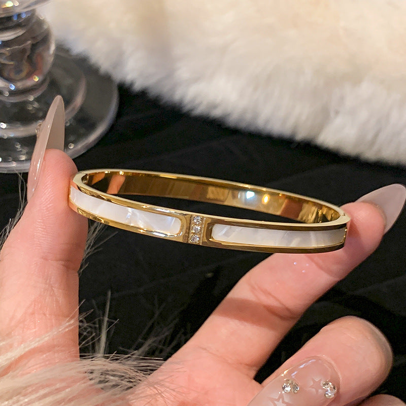 Waterproof & Tarnish-Free 5-Piece Stackable Bangle Set