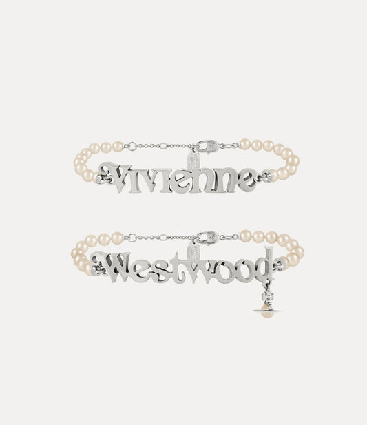 VIVIENNE WESTWOOD Amelia Bracelet Brass(2 Colors)
