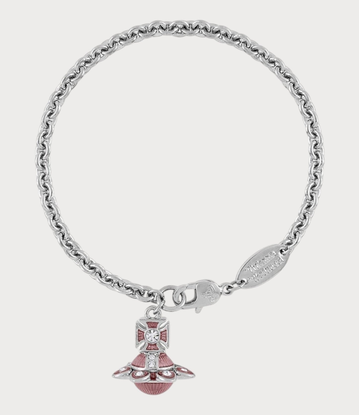 VIVIENNE WESTWOOD Capucine Platinum Bracelet Brass(Silver)
