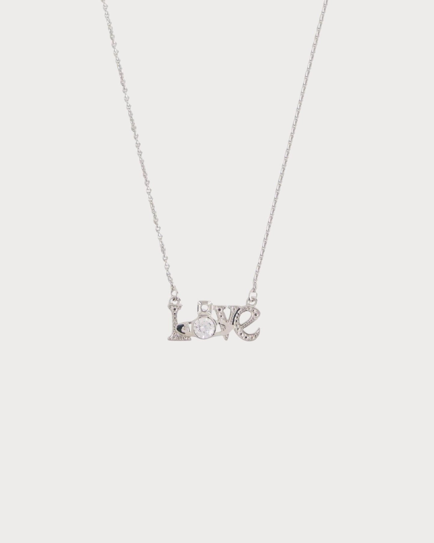 VIVIENNE WESTWOOD Erica Orb-Embellished Pendant Necklace Sterling(Silver)