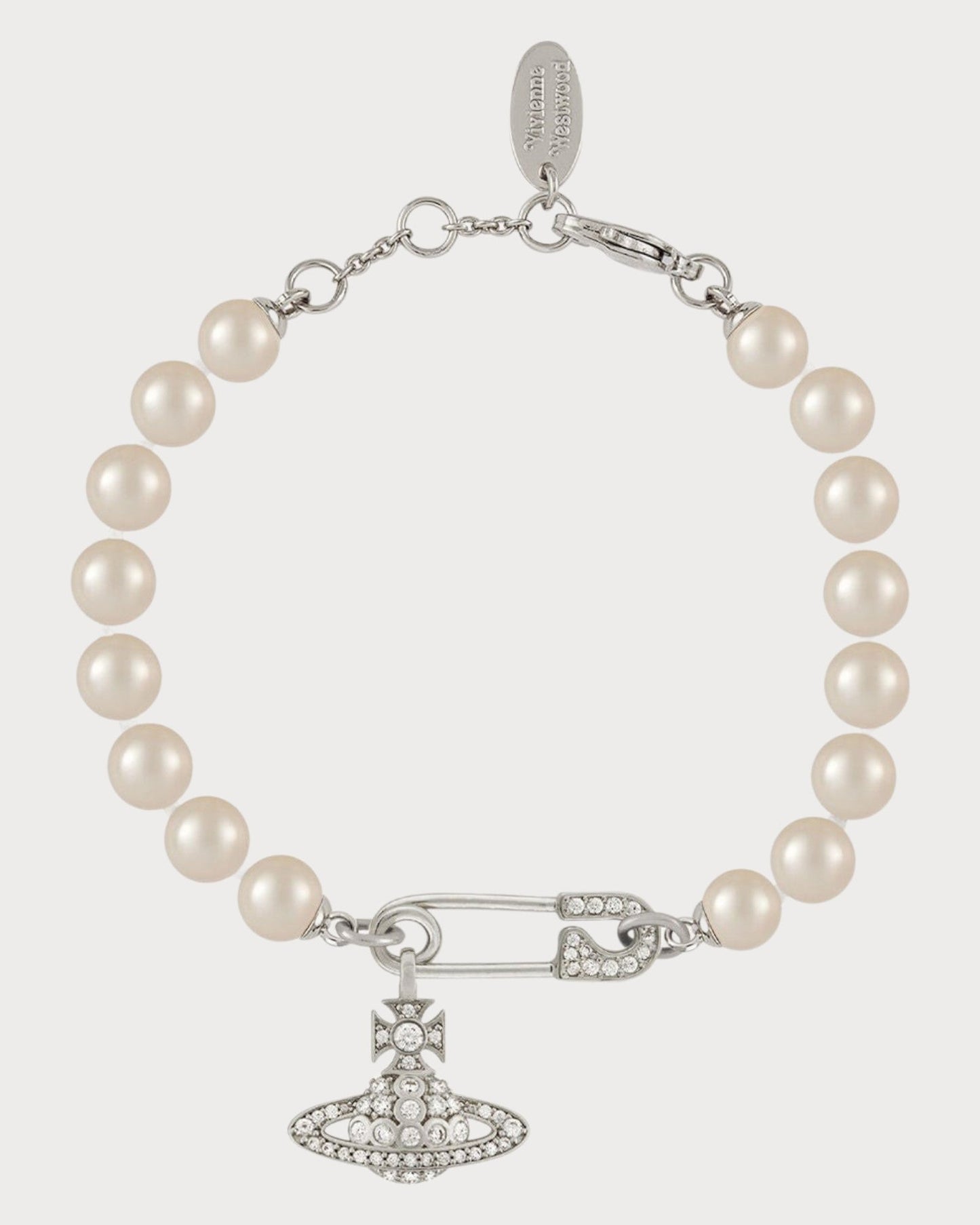 VIVIENNE WESTWOOD Lucrece Pearl Bracelet Brass(2 Colors)