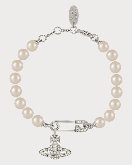 VIVIENNE WESTWOOD Lucrece Pearl Bracelet Brass(2 Colors)
