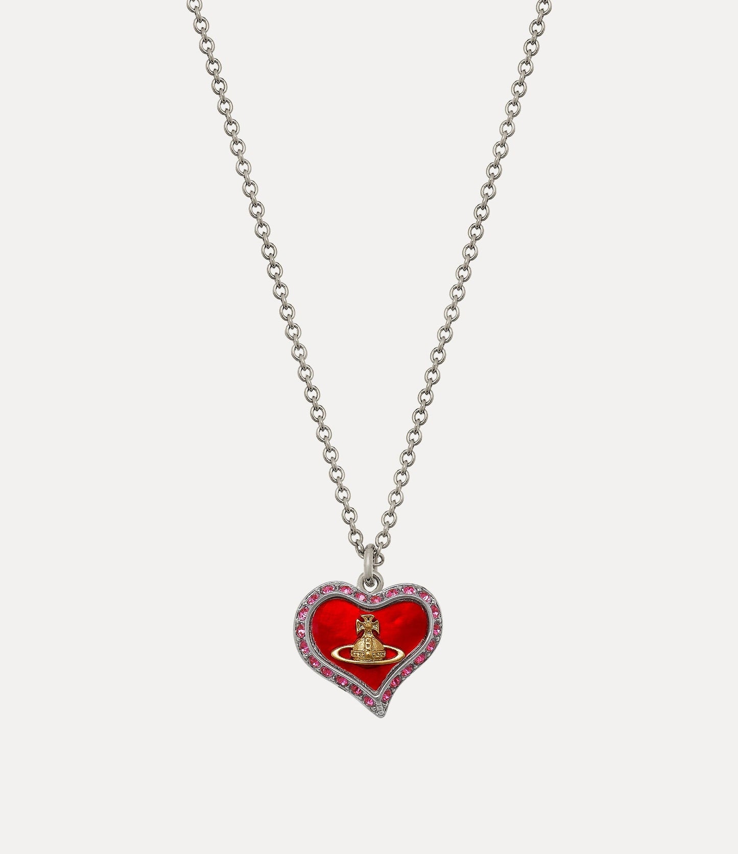 VIVIENNE WESTWOOD Petra Pendant Necklace Brass(3 Colors)