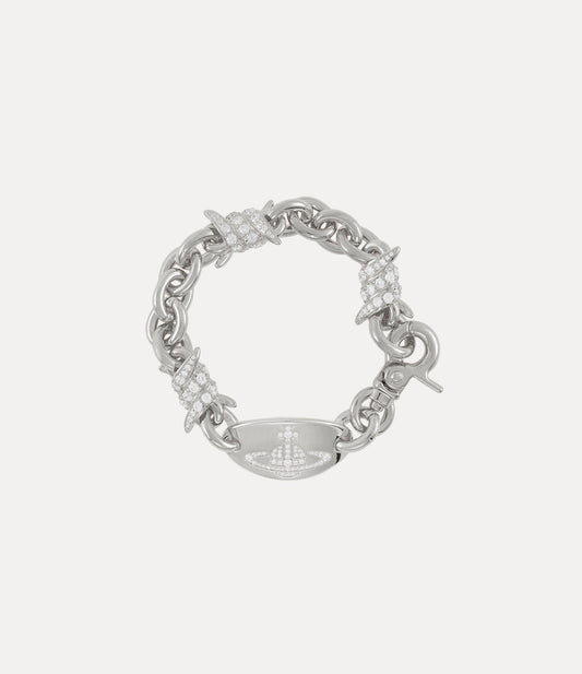 VIVIENNE WESTWOOD Verena Chain Bracelet Brass(2 Colors)